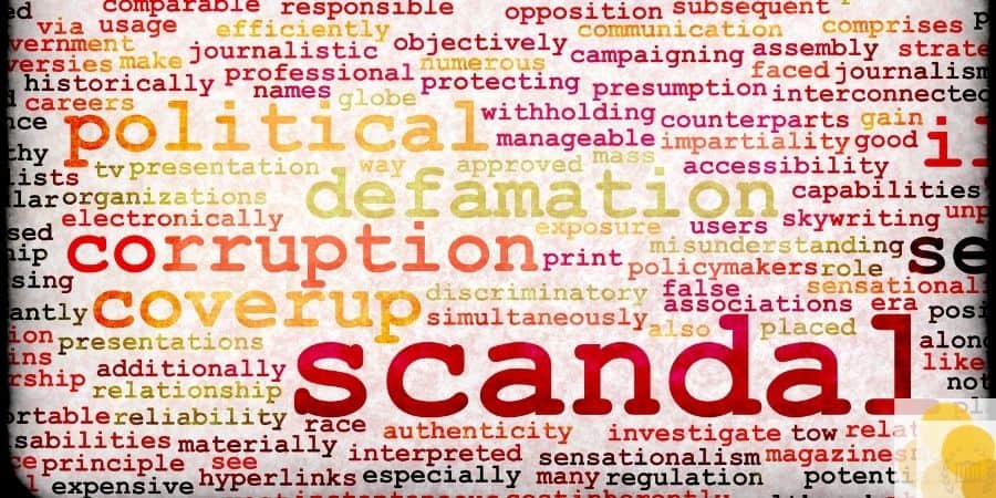 Scandal and defamation