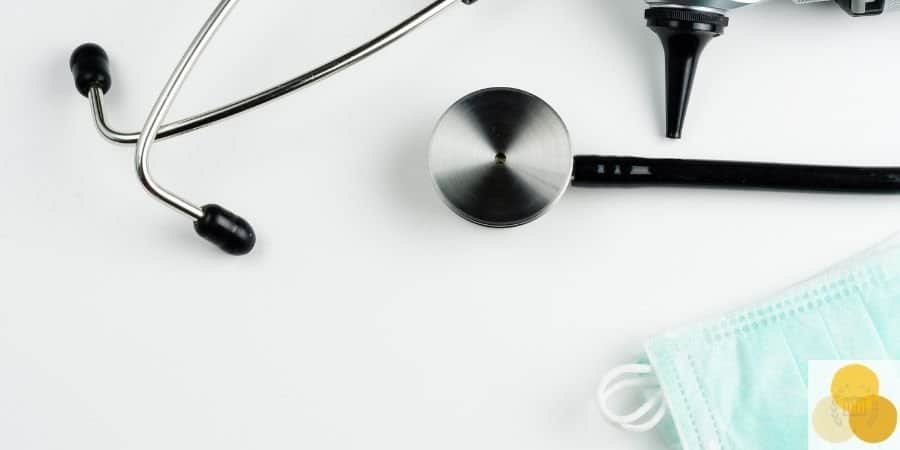 Medical malpractice stethoscope of a doctor
