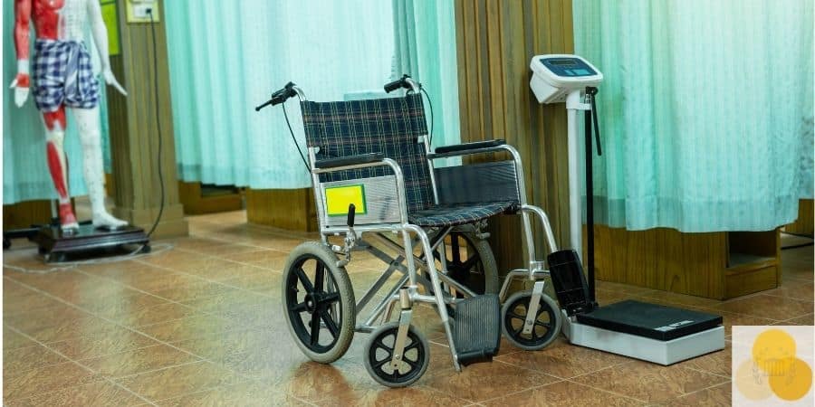 Wheelchair in elder abuse case